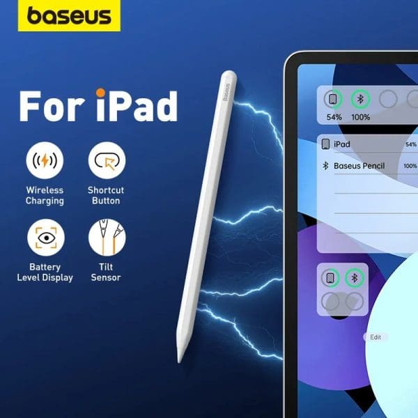 [BASEUS] Lapiz Para iPad - Con Rechazo de Palma