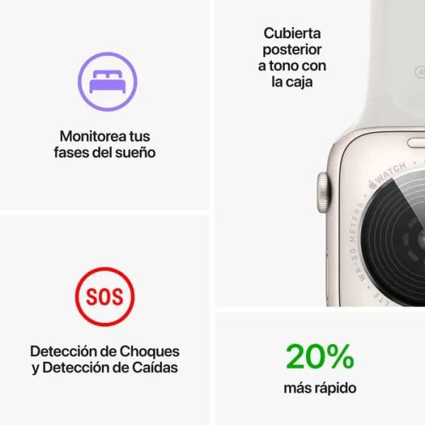 Apple Watch SE 2da GEN 40mm 2022 - Color Medianoche - Imagen 3