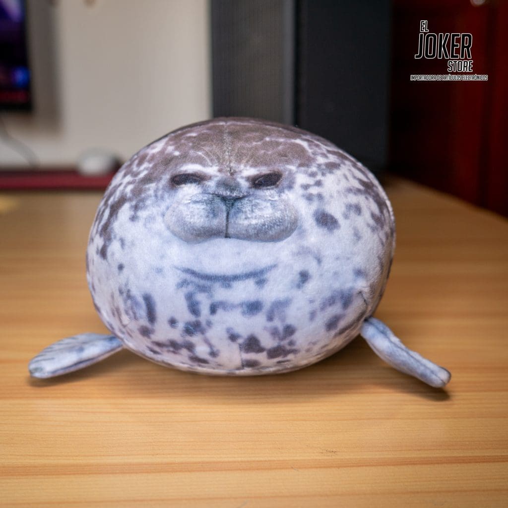 Peluche De Foca / León Marino De 30 Cm – Juguete Suave Y Realista En Gris, Ideal Para Regalar Y Decorar Habitaciones