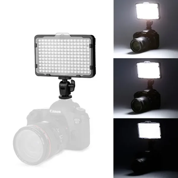 SETTO | Reflector Para Cámara | 176 LEDS | 3200K / 5600K | Luz Continua - Imagen 5