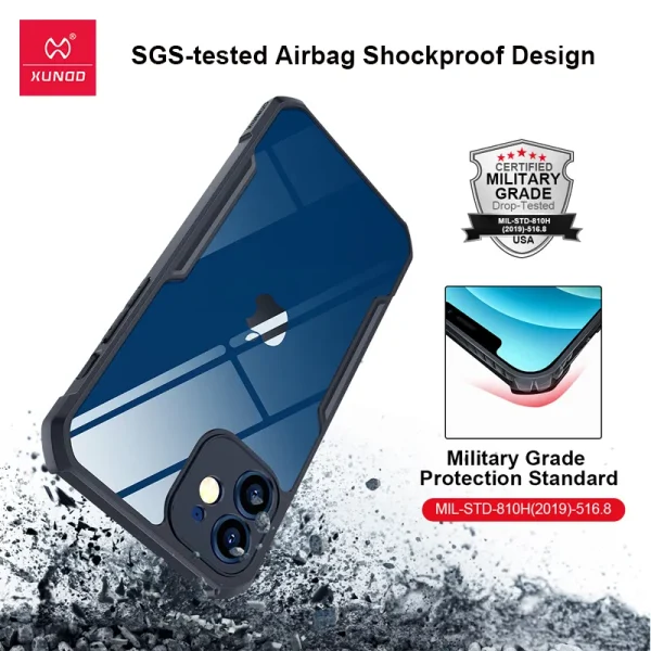 Funda Xundd para iPhone + Cristal Templado - [Anti Golpes] - Imagen 3
