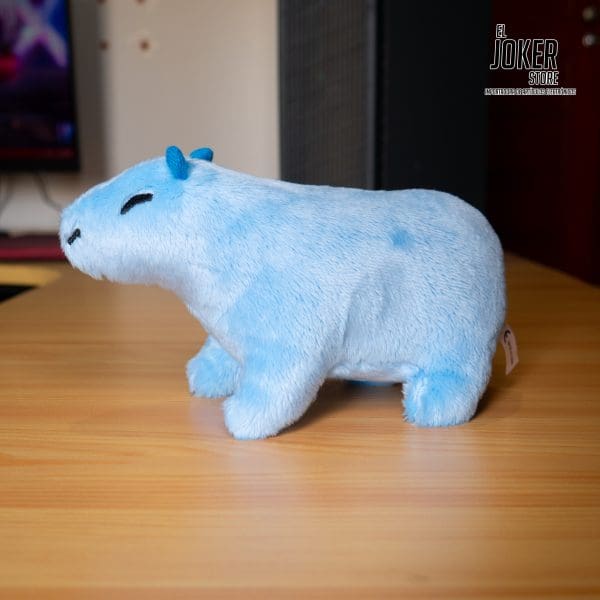Peluche de Capybara Azul | 18 cm