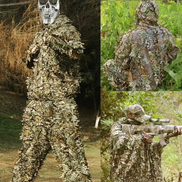 Traje Disfraz Camuflaje Tactico - Alta Calidad - Transpirable - Imagen 2