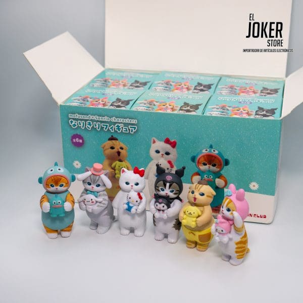 Set de 6 Gatitos Miniatura Kawaii - 5.5cm - Imagen 3