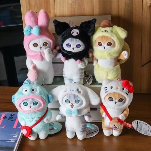 Peluche Kawaii Sanrio Hello Kitty, Kuromi, Cinnamoroll, My Melody, etc