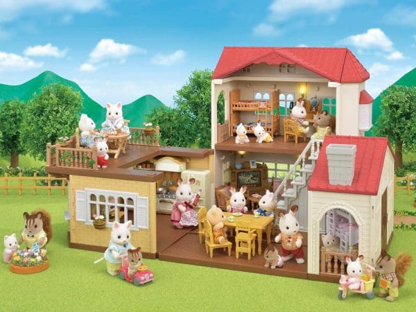 Sylvanian Families - Red Roof Country Home - Set de regalo - Casa de juguete - Calico Critters - Imagen 6