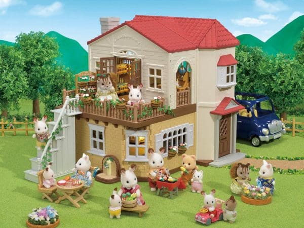 Sylvanian Families - Red Roof Country Home - Set de regalo - Casa de juguete - Calico Critters - Imagen 4