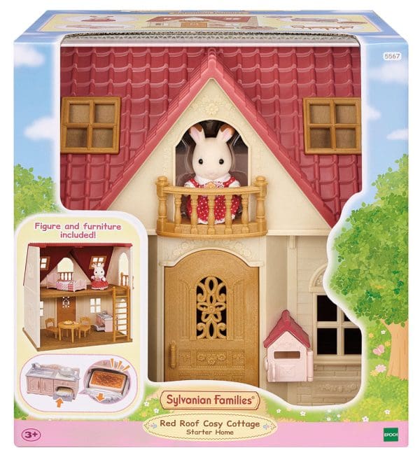 Sylvanian Families - Red Roof Cosy Cottage - Casa de juguete - Calico Critters