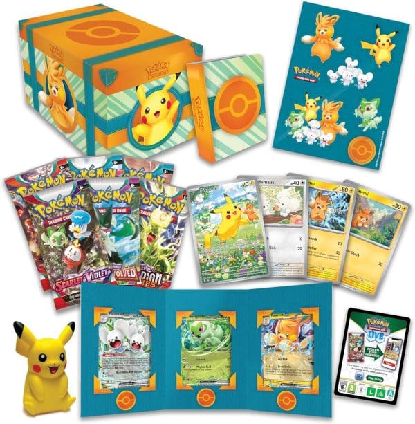 Pokemon TCG - Paldea Chest Adventure - Inglés - Imagen 5