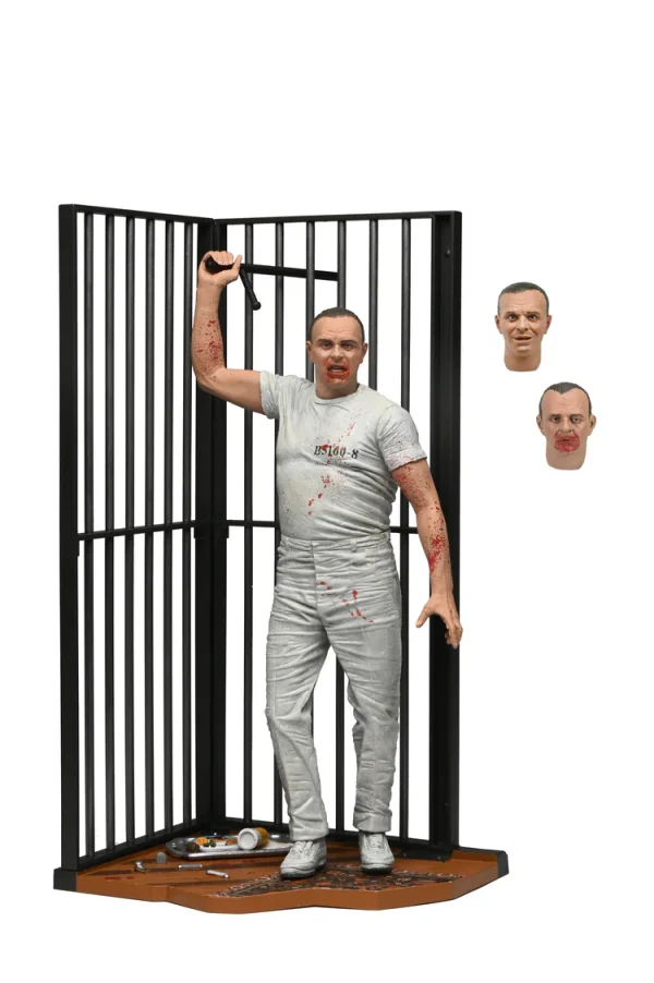 NECA – The Silence of the Lambs - Dr. Hannibal Lecter 7" Figura de Acción a Escala (Fuga de Prisión) - Imagen 5