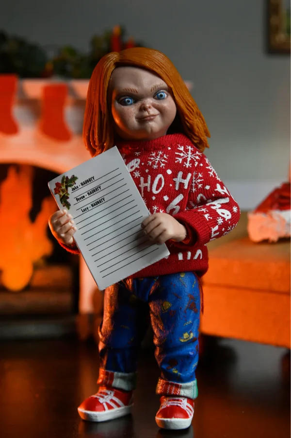 NECA - Chucky (TV Series) - Ultimate Chucky 7”  Figura de Acción a Escala (Edición Navideña) - Imagen 9