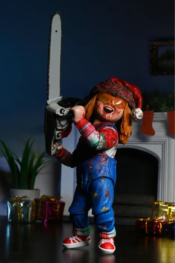 NECA - Chucky (TV Series) - Ultimate Chucky 7”  Figura de Acción a Escala (Edición Navideña) - Imagen 10