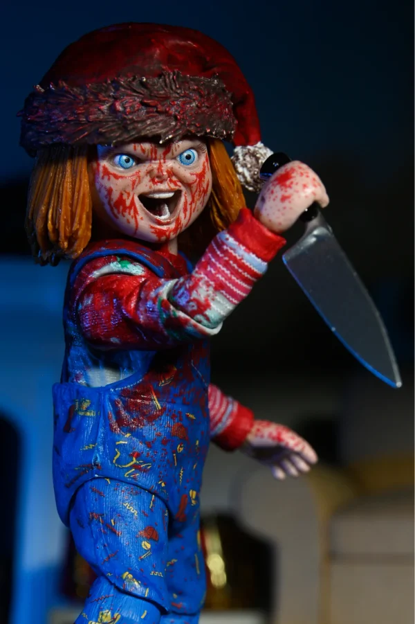 NECA - Chucky (TV Series) - Ultimate Chucky 7”  Figura de Acción a Escala (Edición Navideña) - Imagen 8