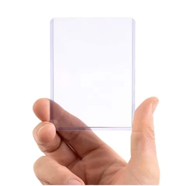 Mica de PVC Protectora Transparente para Cartas de Pokémon TCG - Paquete 5 Unidades Toploader - Imagen 2