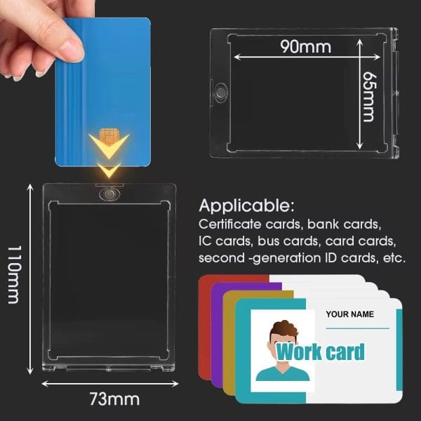 Estuche Rígido para Cartas TCG - Protección UV - Paquete 2 Unidades - Imagen 4