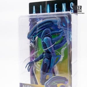 NECA - Aliens - 7” Figura de Acción a Escala - Purple Warrior (Alien Club 2019 Exclusivo) - Coleccionista