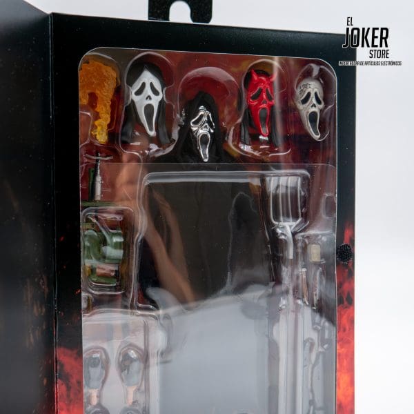 NECA – Ghost Face - Ultimate Ghost Face Inferno 7” Figura de Acción a Escala - Imagen 4