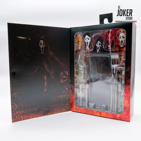 NECA – Ghost Face - Ultimate Ghost Face Inferno 7” Figura de Acción a Escala - Imagen 3