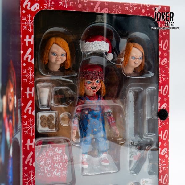 NECA - Chucky (TV Series) - Ultimate Chucky 7”  Figura de Acción a Escala (Edición Navideña) - Imagen 5