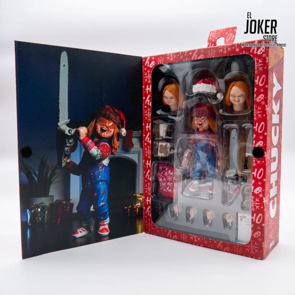 NECA - Chucky (TV Series) - Ultimate Chucky 7”  Figura de Acción a Escala (Edición Navideña) - Imagen 4