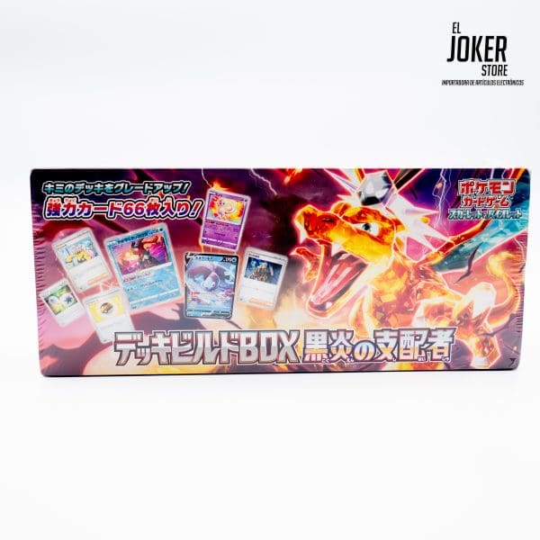Pokemon TCG - Ruler of the Black Flame - Deck Build Box  - Japones