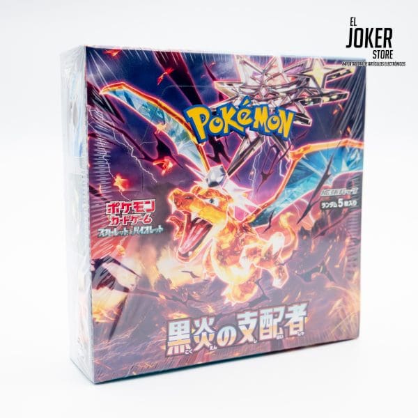 Pokemon TCG - Ruler of the Black Flame - Booster Box Japones