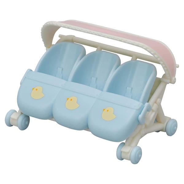 Sylvanian Families – Cochecito Trillizo – Calico Critters