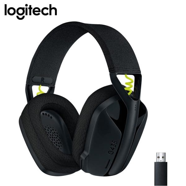 Audífono Gaming Logitech G435 Lightspeed Wireless Negro