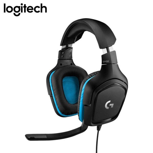 Audífono Gaming Logitech G432 7.1 - Blue