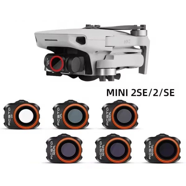 Kit de 6 Filtros de Lentes Para Drone | UV CPL ND4 ND8 ND16 ND32 ND/PL