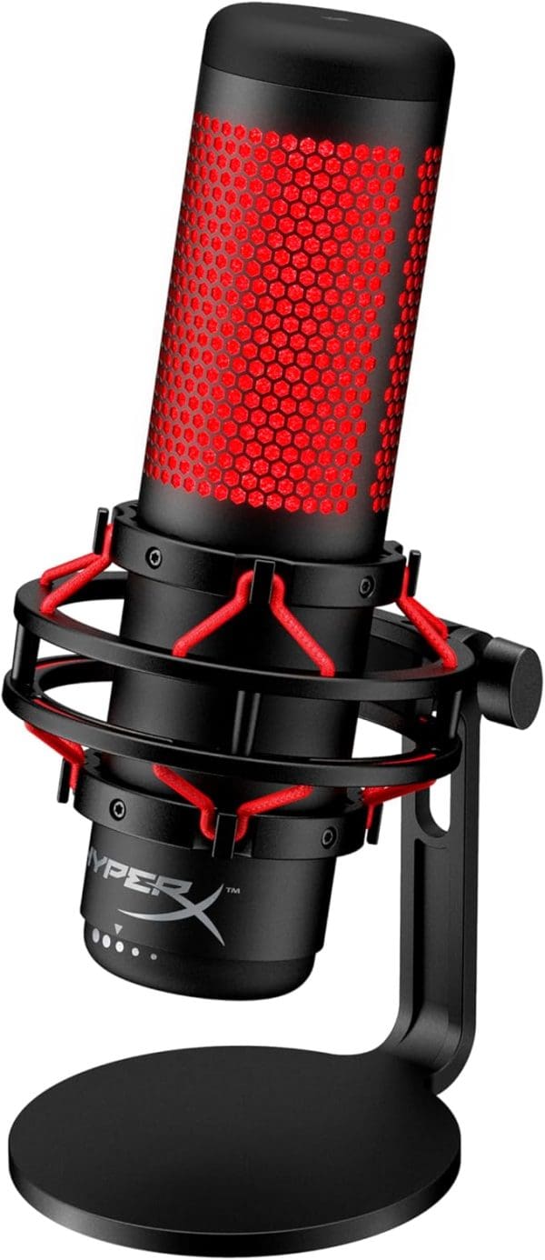 Microfono Gamer Hyperx Quadcast - Omnidireccional - Imagen 4