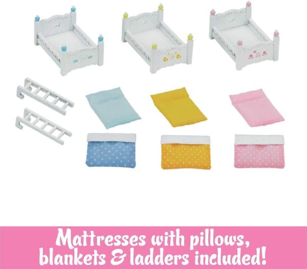 Sylvanian Families – Litera Triple para Bebés – Calico Critters - Imagen 6
