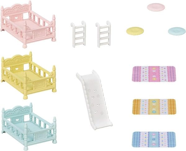 Sylvanian Families – Litera Triple – Calico Critters - Imagen 3