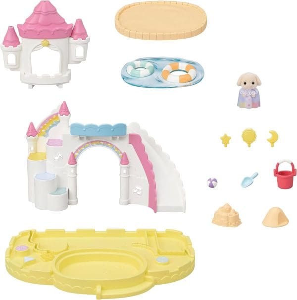 Sylvanian Families – Guardería con Caja de Arena y Piscina – Calico Critters - Imagen 2