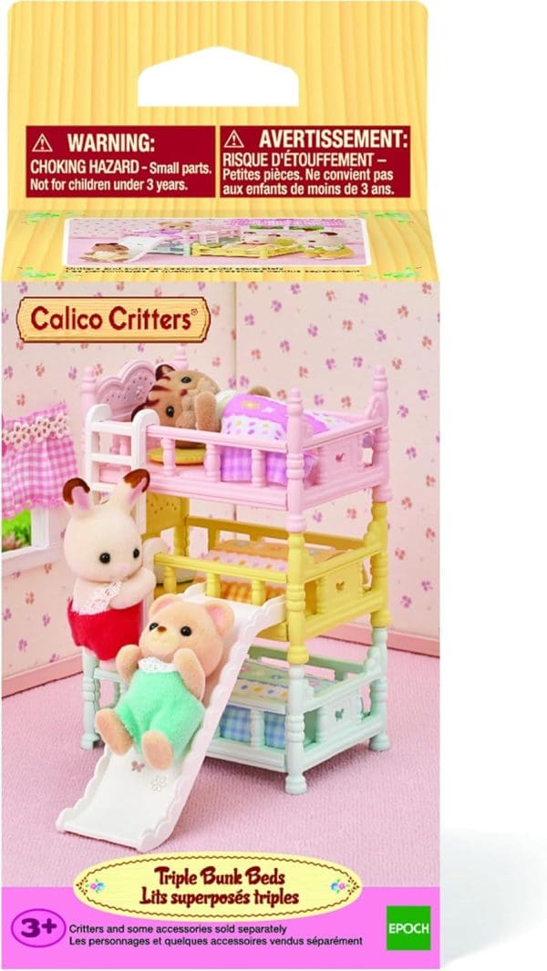 Sylvanian Families – Litera Triple – Calico Critters - Imagen 2