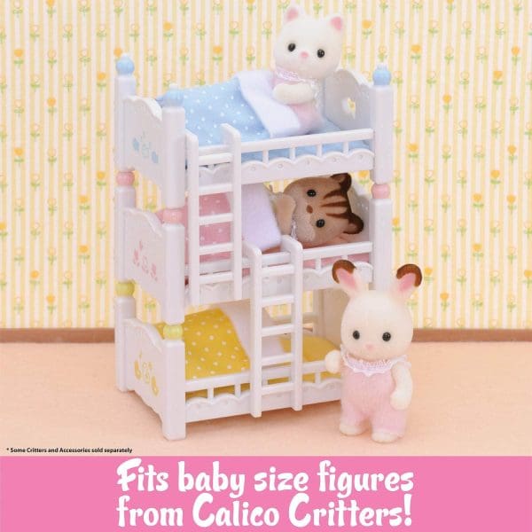 Sylvanian Families – Litera Triple para Bebés – Calico Critters - Imagen 5