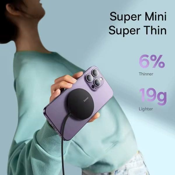 Cargador Inalámbrico Baseus 15W - Imagen 7