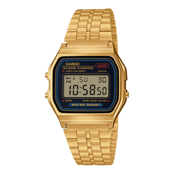 Reloj CASIO A159WGEA-1 - Unisex Retro Dorado