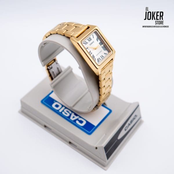 Reloj CASIO LTP-V007G-9B - Acero Mujer Dorado - Imagen 3