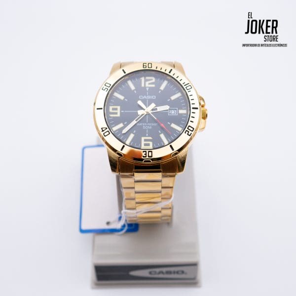 Reloj CASIO MTP-VD01G-1B - Acero Hombre Dorado - Imagen 4
