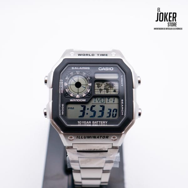 Reloj CASIO AE-1200WHD-1A - Acero Hombre Plateado - Imagen 5