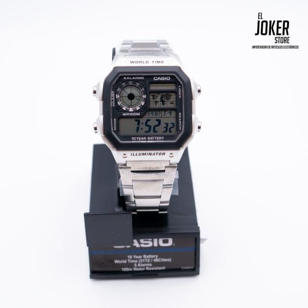 Reloj CASIO AE-1200WHD-1A - Acero Hombre Plateado - Imagen 4