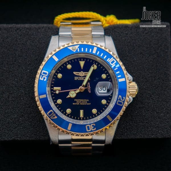 Reloj INVICTA Pro Diver 26972 - Acero Hombre Azul con Plateado y Dorado - Imagen 3