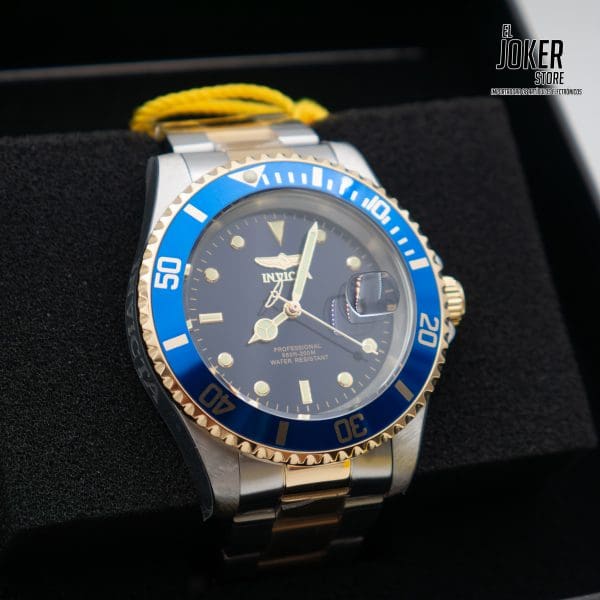 Reloj INVICTA Pro Diver 26972 - Acero Hombre Azul con Plateado y Dorado - Imagen 4