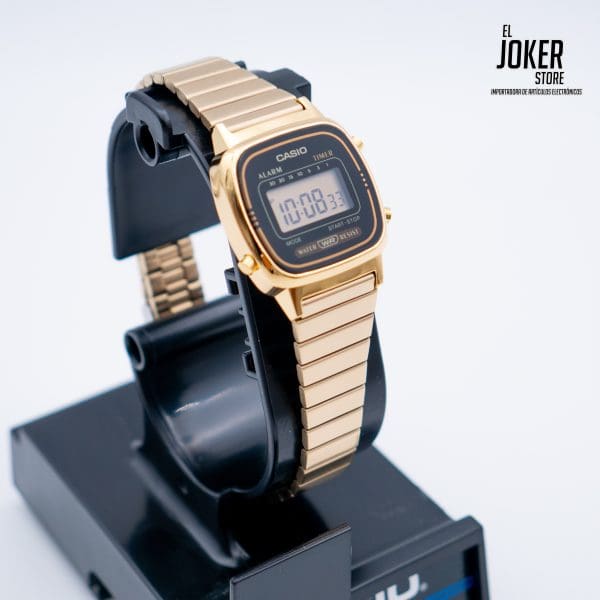 Reloj CASIO LA670WGA-1D - Acero Mujer Dorado - Imagen 5