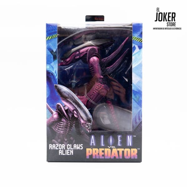 NECA - Alien vs Predator - 7" Figura de Acción a Escala - Arcade Razor Claws Alien