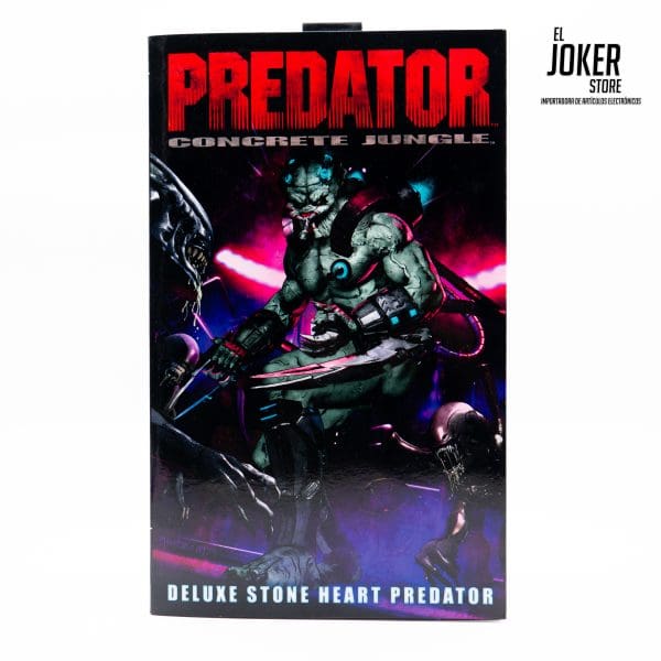 NECA - Predator - 7" Figura de Acción a Escala - Concrete Jungle: Stone Heart Predator