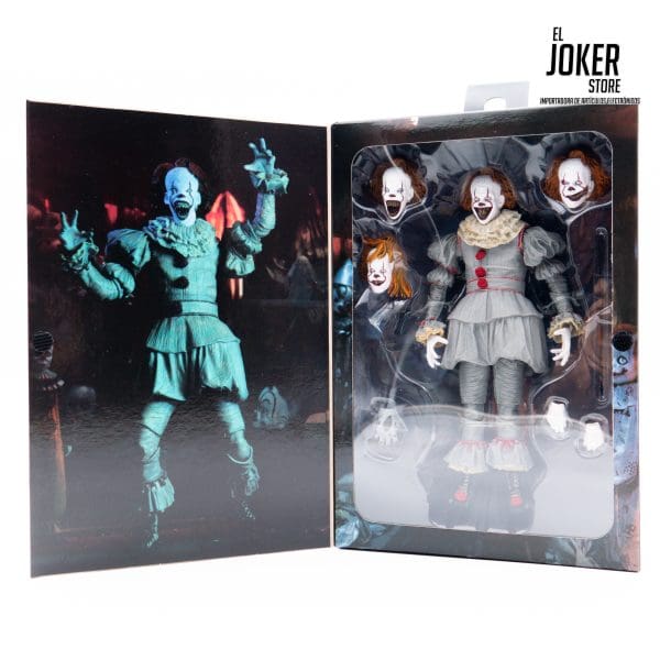 NECA - IT - 7" Figura de Acción a Escala - Ultimate Well House Pennywise (2017 Movie) - Imagen 2