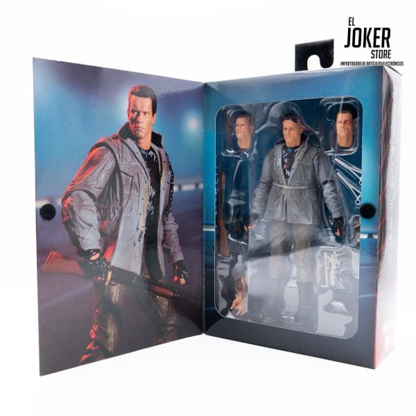 NECA - Terminator - 7" Figura de Acción a Escala - Ultimate T-800 (Tech Noir) - Imagen 2