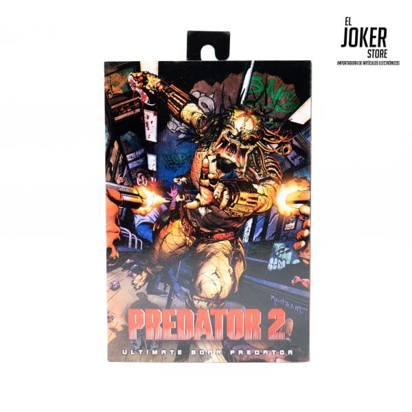 NECA - Predator 2 - 7" Figura de Acción a Escala - Ultimate Boar Predator